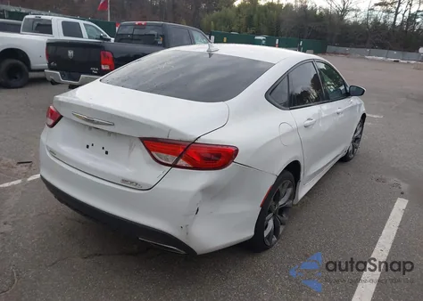 2015 Chrysler 200 S from USA, damaged, VIN 1C3CCCDG2FN627764